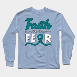 Go Teal Long Sleeve T-Shirt